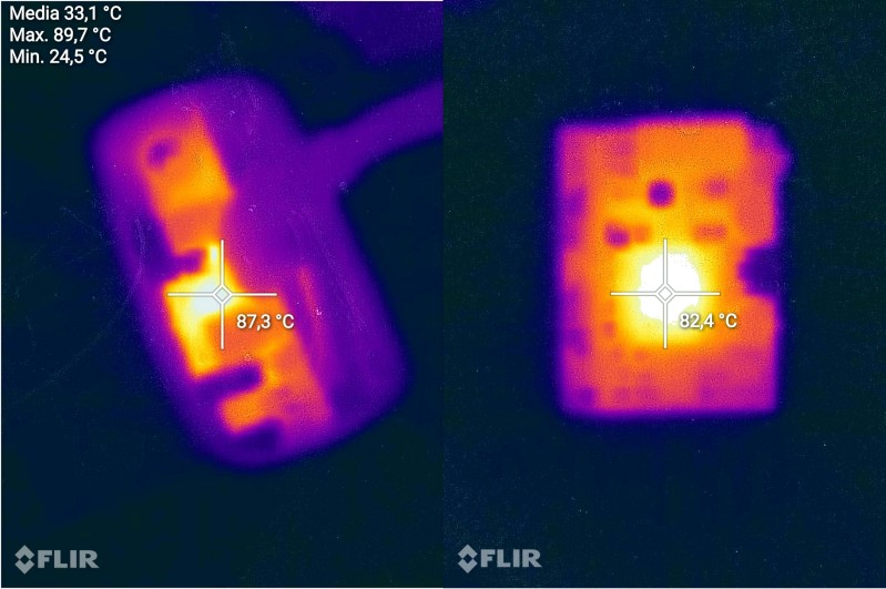 Test temperature